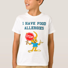 Aller Bunny StopBunny Food Allergies T-Shirt 2