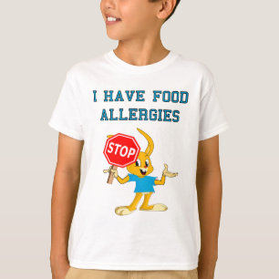 Aller Bunny StopBunny Food Allergies T-Shirt 2