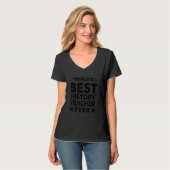 Allerbeste Geschiedenisleraar T-shirt (Voorkant volledig)