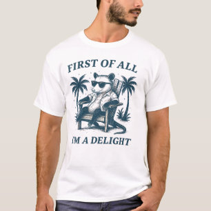 ALLEREERST BEN IK BLIJ T-SHIRT