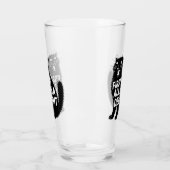 Allereerst Ben Ik Een Aangename Brullende Zwarte K Glas (Links)