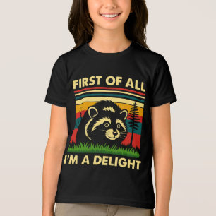 Allereerst Ben Ik Een Aangename Wasbeer T-Shirt