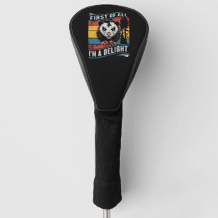 Allereerst Ben Ik Een Aardige Grappige Opossumbuid Golfheadcover