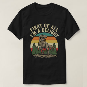 Allereerst Ben Ik Een Genot Grappig Sarcasme T-shirt