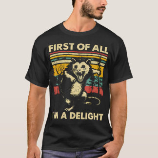 Allereerst Ben Ik Een Genot Grappige Uitspraak Sar T-shirt