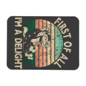 Allereerst ben ik een genot - Hyena Magneet (Horizontaal)