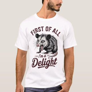 Allereerst Ben Ik Een Genot Sarcasme T-shirt