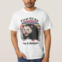 Allereerst ben ik een heerlijk T-shirt