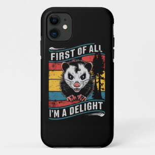 Allereerst ben ik een heerlijke grappige opossum Case-Mate iPhone case