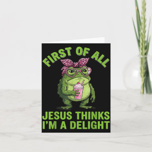 Allereerst Denkt Jezus Dat Ik Een Aangenaam Ontwer Kaart