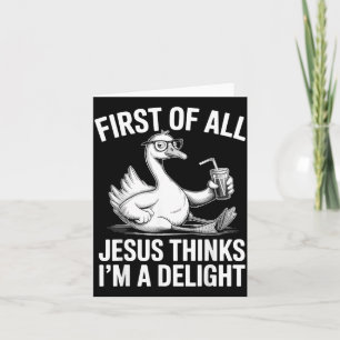 Allereerst Denkt Jezus Dat Ik Een Aangename Ontwer Kaart