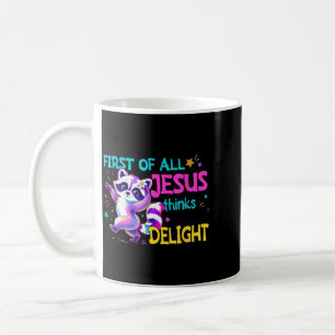 Allereerst Denkt Jezus Dat Ik Een Genot Ben Grappi Koffiemok