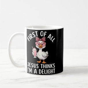 Allereerst Denkt Jezus Dat Ik Een Lekkere Gans Ben Koffiemok