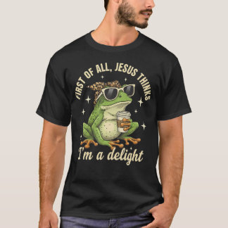 Allereerst Denkt Jezus Dat IK Een Verrukkelijke Ki T-shirt