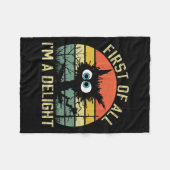 Allereerst i39m een heerlijke sarcastische boze ka fleece deken (Voorkant (Horizontaal))