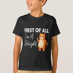 Allereerst i39m een heerlijke sarcastische boze ka t-shirt