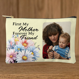 Allereerst mijn moeder 1 foto gerbera bloemen geel etui