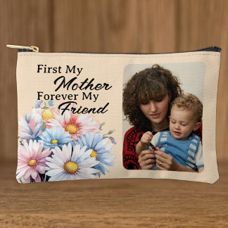 Allereerst mijn moeder 1 foto gerbera bloemen perz etui