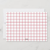 Allerfeestelijkste Kerst Flat Vakantiekaart Feestdagenkaart (Achterkant)