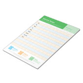 Allergen Intro Tracker US Notitieblok (Schuin)