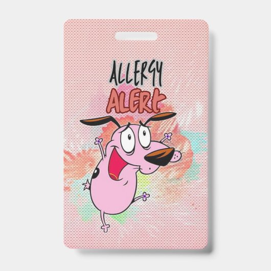 Allergie-alert Badge (Voorkant)