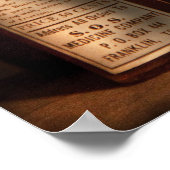 Allergie - Geneesmiddelen voor astma en pijn Poster (Hoek)