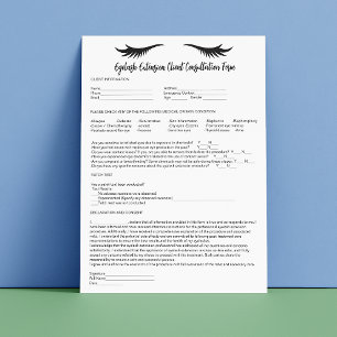 Allergie Patch Test Script Calligrafie toestemming Briefhoofd