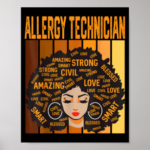 Allergie Technicus Sterke Black History Month Bl Poster
