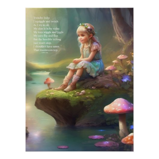 Allergie voor elfen perfect poster (Voorkant)
