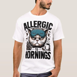 ALLERGIE VOOR MORNINGEN T-SHIRT