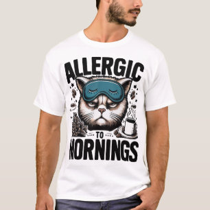 ALLERGIE VOOR MORNINGEN T-SHIRT
