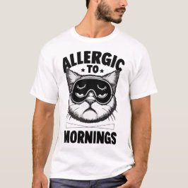 ALLERGIE VOOR MORNINGEN T-SHIRT