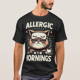 ALLERGIE VOOR MORNINGEN T-SHIRT