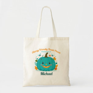 Allergie Waarschuwing Teal Pompoen Bugs Bladeren J Tote Bag