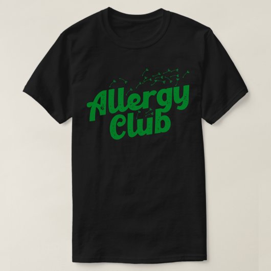 Allergieclub T-shirt (Design voorkant)