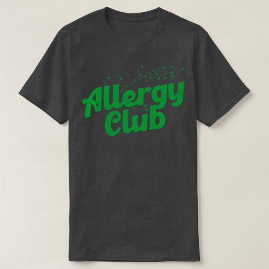 Allergieclub T-shirt (Design voorkant)