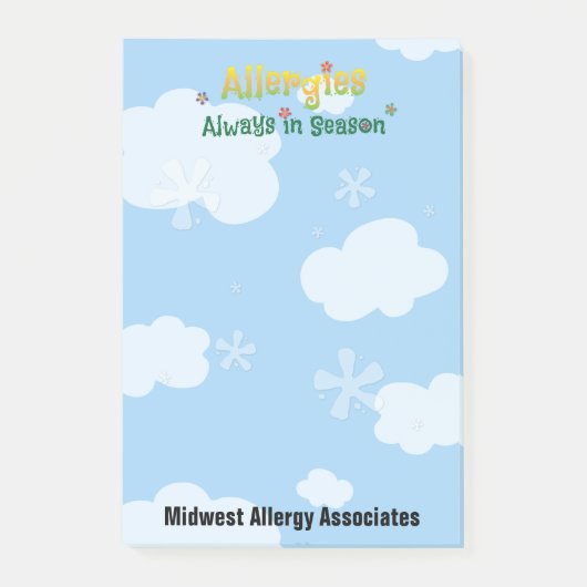 Allergieën - Altijd in seizoen Post-it® Notes (Voorkant)