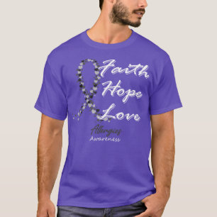 Allergieën Bewustzijn Geloof Hoop Liefde In Deze F T-shirt