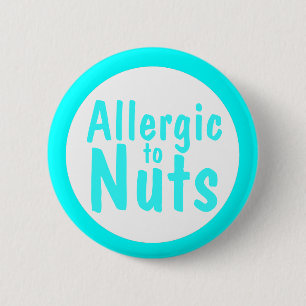 Allergisch Ronde Button 5,7 Cm