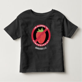 Allergisch voor aardbeien Kinder allergie Kinder Shirts