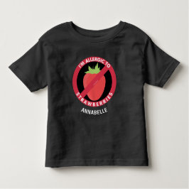 Allergisch voor aardbeien Kinder allergie Shirts