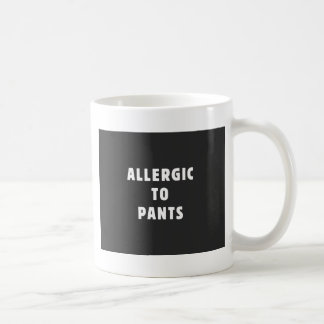 Allergisch voor broek koffiemok