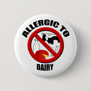 Allergisch voor Dairy Medical Alert Button