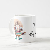 Allergisch voor de ochtenden koffiemok (Voorkant links)