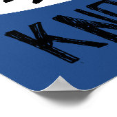 Allergisch voor domme mensen poster (Hoek)