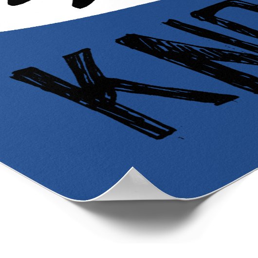 Allergisch voor domme mensen poster (Hoek)