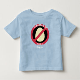 Allergisch voor eieren Kinder allergie Shirts