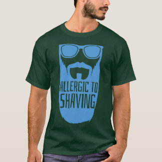 Allergisch voor het scheuren van hipster-Mannen Ma T-shirt