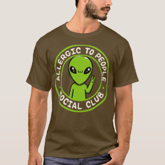 Allergisch voor mensen Social Club Funny by Tobe F T-shirt