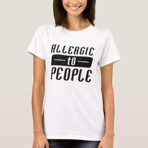 Allergisch voor Mensen T-shirt